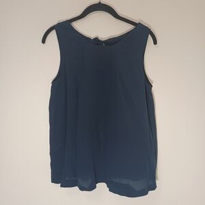 Madewell Open Back Silk Top